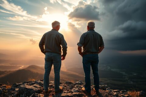 overcoming, challenges, couple, together, strength